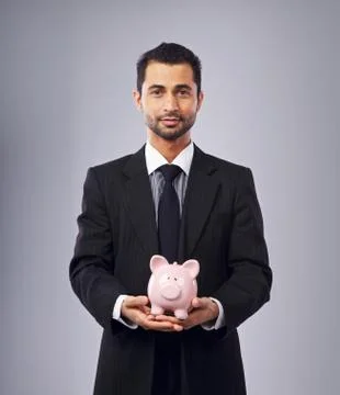 Best time to start saving is now Stock Photos
