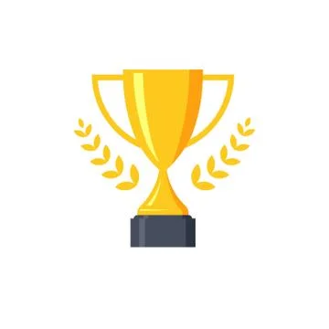 Best trophy champion Vector Illustrazione stock