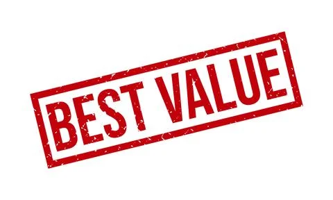 Best Value Rubber Stamp. Red Best Value Rubber Grunge Stamp Seal Vector Ill.. Stock Illustration