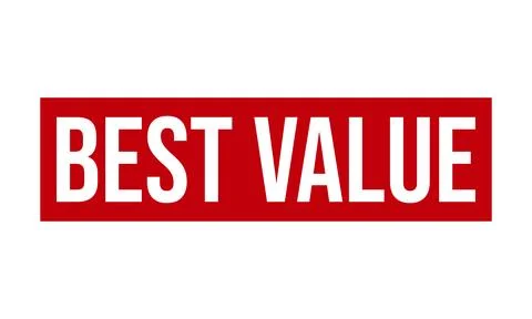 Best Value Rubber Stamp. Red Best Value Rubber Grunge Stamp Seal Vector Ill.. Illustrazione stock