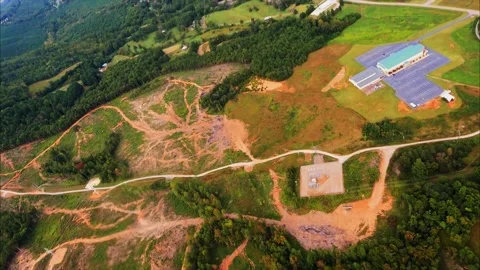 Best Value of Rural Scenes of Logging, Church, Power, Warehouse, Highway, RV Stock Footage 140936607