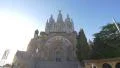 Best view of The Temple of Sacred Heart of Jesus in BarcelonaBarcelona 4k or 4k+ Resolution