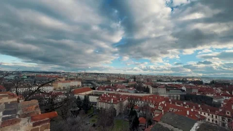 Best Viewpoint in Prague 8 Stock-Footage 319383467
