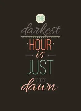 The best way to predict the future is to invite it. Inspirational Quote Poste Stock Illustration