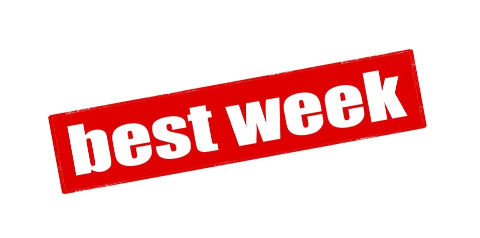 Best week Stock Illustration