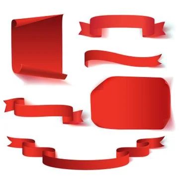 The Best, Winner, number one background with red ribbon, olive branch on Stock Illustration