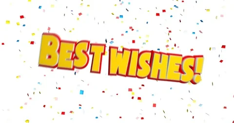 Best Wishes! Stock Footage 105772469
