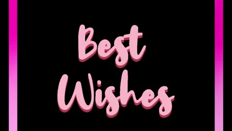 Best wishes Stock Footage 245311815
