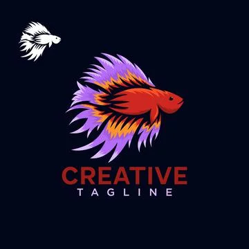 Beta fish Stock Illustration