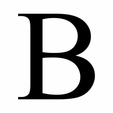 Beta icon illustration Stock Illustration