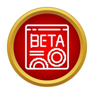 Beta program software development and testing concept イラスト素材