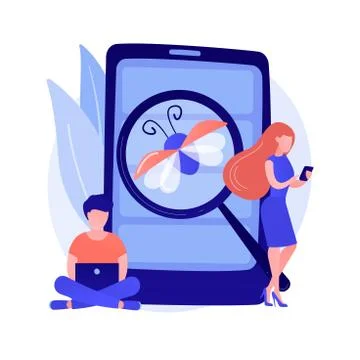 Beta testing abstract concept vector illustration. Stock Illustration