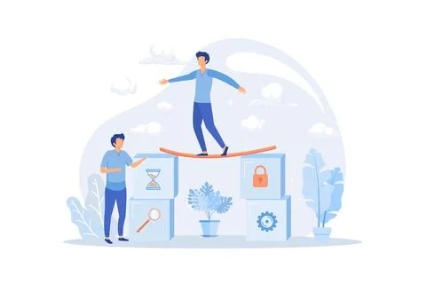 Beta testing abstract concept vector illustration. New product beta test, p.. Stock Illustration