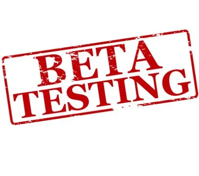 Beta testing Illustrazione stock