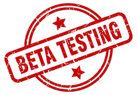 Beta testing Illustrazione stock
