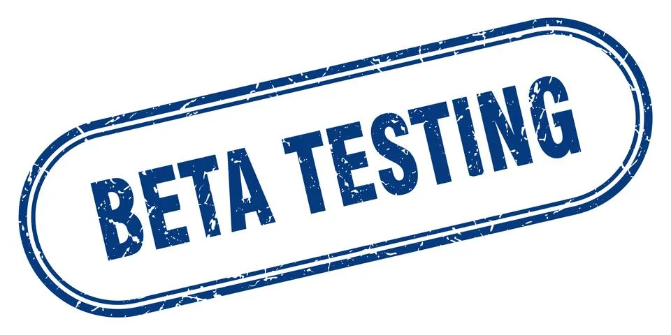 Beta testing Illustrazione stock