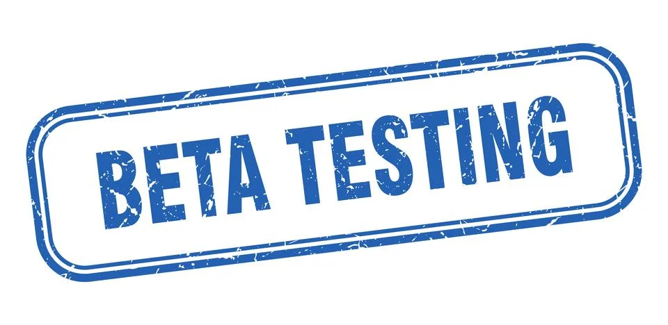 Beta testing Illustrazione stock