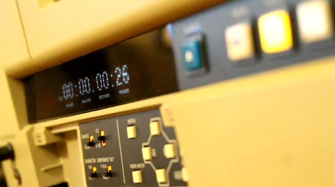 Betacam Editing Stock Footage 640584