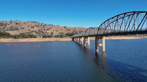 Bethanga Bridge-01 Stock Footage 331052807