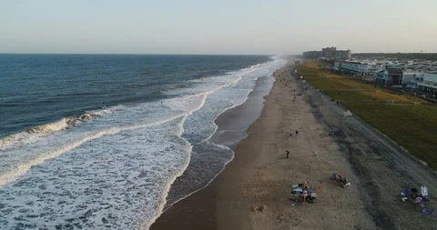 Bethany Beach in Delaware Vídeos de archivo 120759062