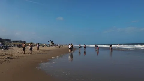 Bethany Beach, Delaware Video stock 120759632