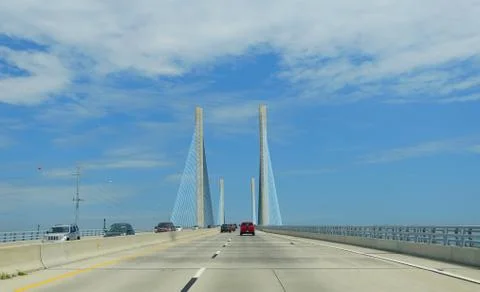 Bethany Beach, Delaware, U.S- August 1, 2020 - The view of the light traffic  Stock Photos