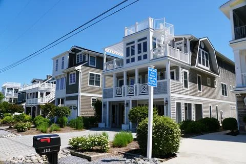 Bethany Beach, Delaware, U.S - May 17, 2025 - Seaside elegance meets modern.. Stock Photos
