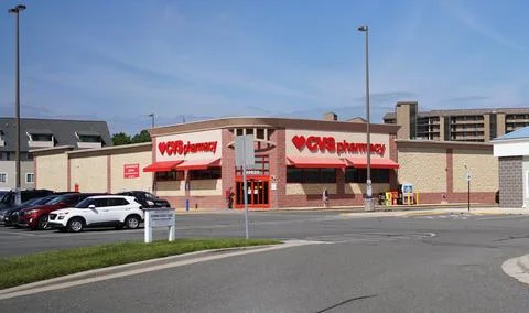 Bethany Beach, Delaware, U.S.A - Sept 7, 2026 - CVS Pharmacy building featu.. Stock Photos