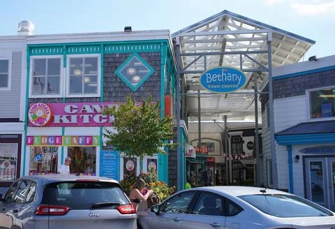 Bethany Beach, Delaware, U.S.A - Sept 8, 2026 - Candy Kitchen storefront wi.. Stock Photos