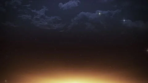 Bethlehem christmas sky Stock Footage 54461062