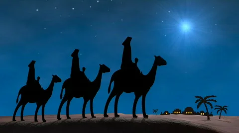 Bethlehem Christmas Wise Men Vidéo 585073