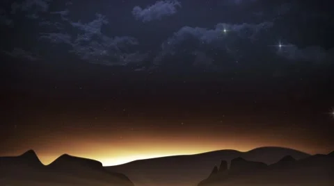 Bethlehem sky landscape Stock Footage 54461118