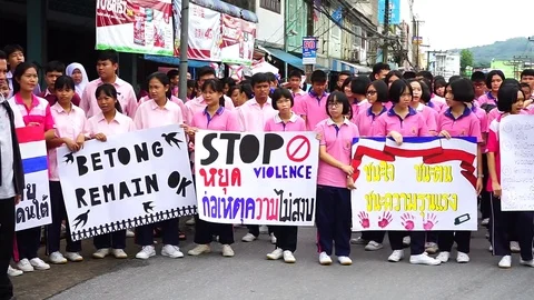 เบตง Betong Stock Footage 84012640
