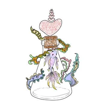 Betta Fish Stock Illustration