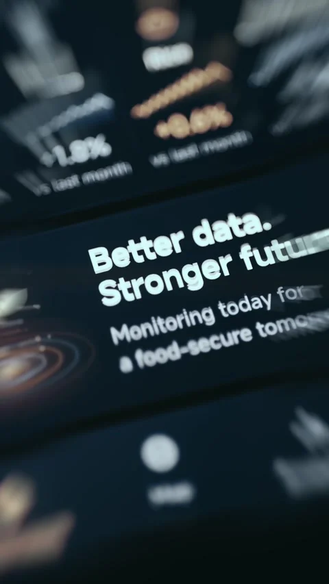 Better Data for a Stronger Food Secure Future 스톡 동영상 339411058