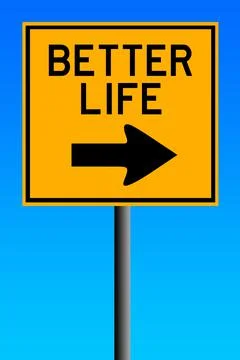 Better life Stock Illustration