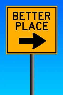 Better place Stock Illustration