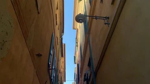 Between the Borghi of finale Ligure 動画素材 157284808
