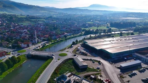 Between the Buildings Stock Footage 306562495