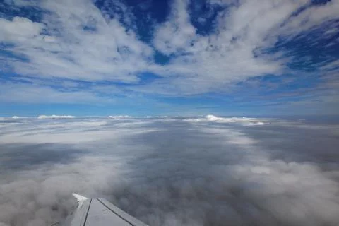 Between the clouds Stock Photos