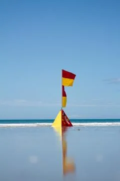Between the Flags Foto stock