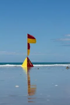 Between the Flags Stock Photos