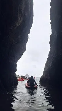 Between rocks Stock Photos