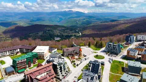 Between Towers and Trees Stock Footage 313505091