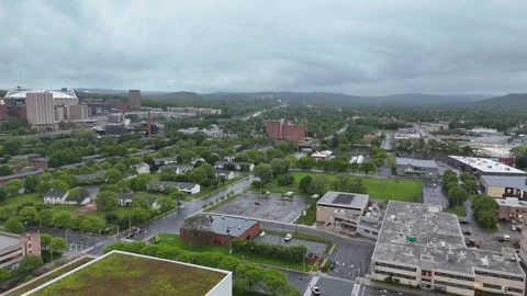 Between Towers - Syracuse, NY Video stock 336226903