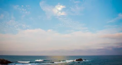 Beuatiful Ocean View Punta Mita, Mexico Stock Photos