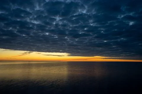 Beuatiful sunset Stock Photos