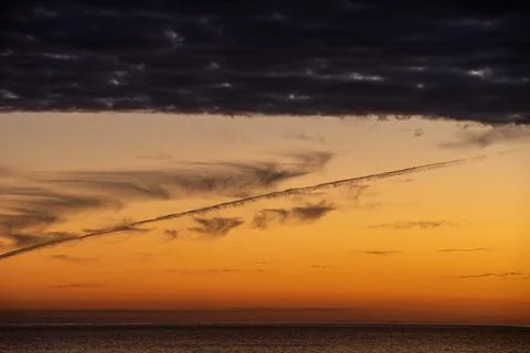 Beuatiful sunset Stock Photos