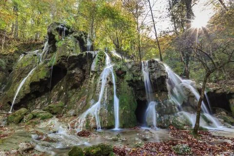 Beusnita waterfall Stock Photos