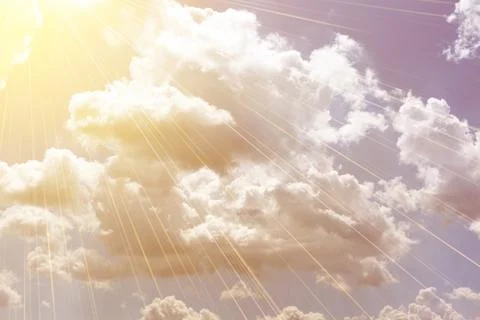 Beutiful clouds Stock Photos